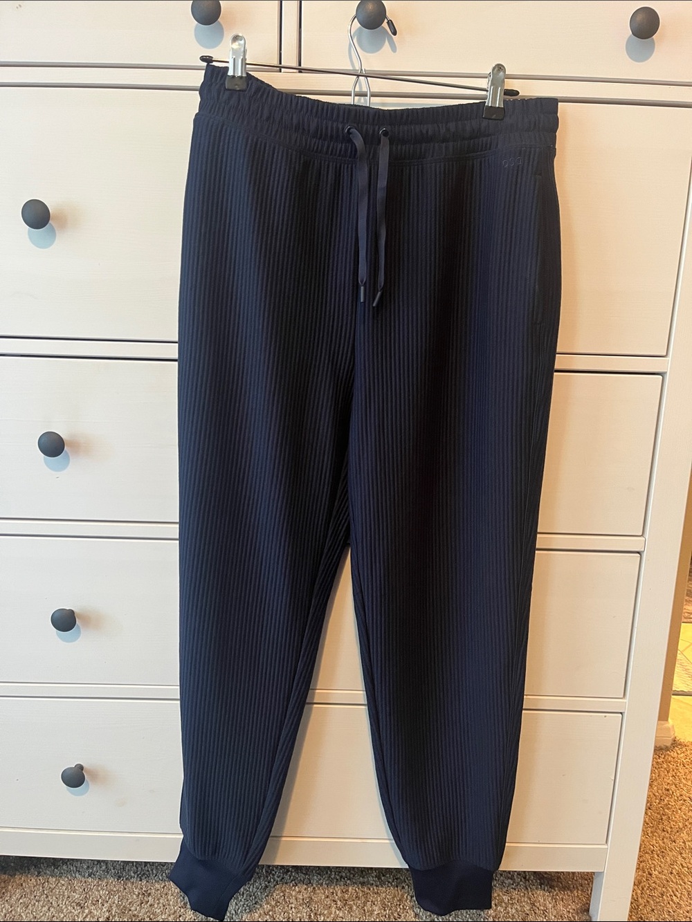 NWT DSG Women’s Ribbed Highrise Drawstring Sweatpants/Lounge Pants Size Medium
